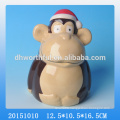 High quality ceramic monkey name card holder